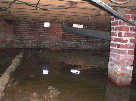 Crawlspace Water intrusion - Eastern North Carolina