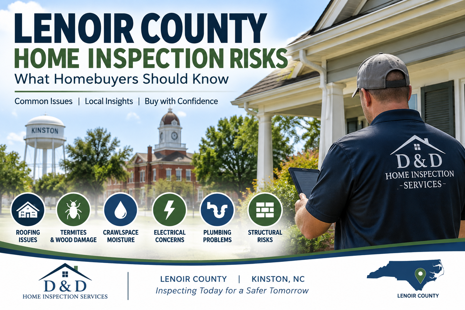 Buying a Home in Lenoir County? Key Inspection Issues Hidden in Eastern NC Homes