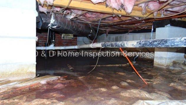 Flooded crawlspace - Kinston, North Carolina 